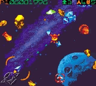 Asteroids screenshot